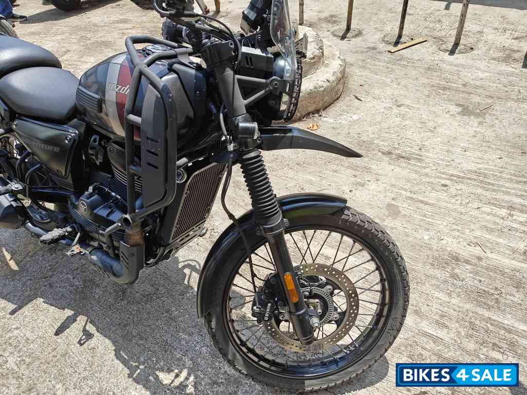 Mambo Black Yezdi Adventure Matte