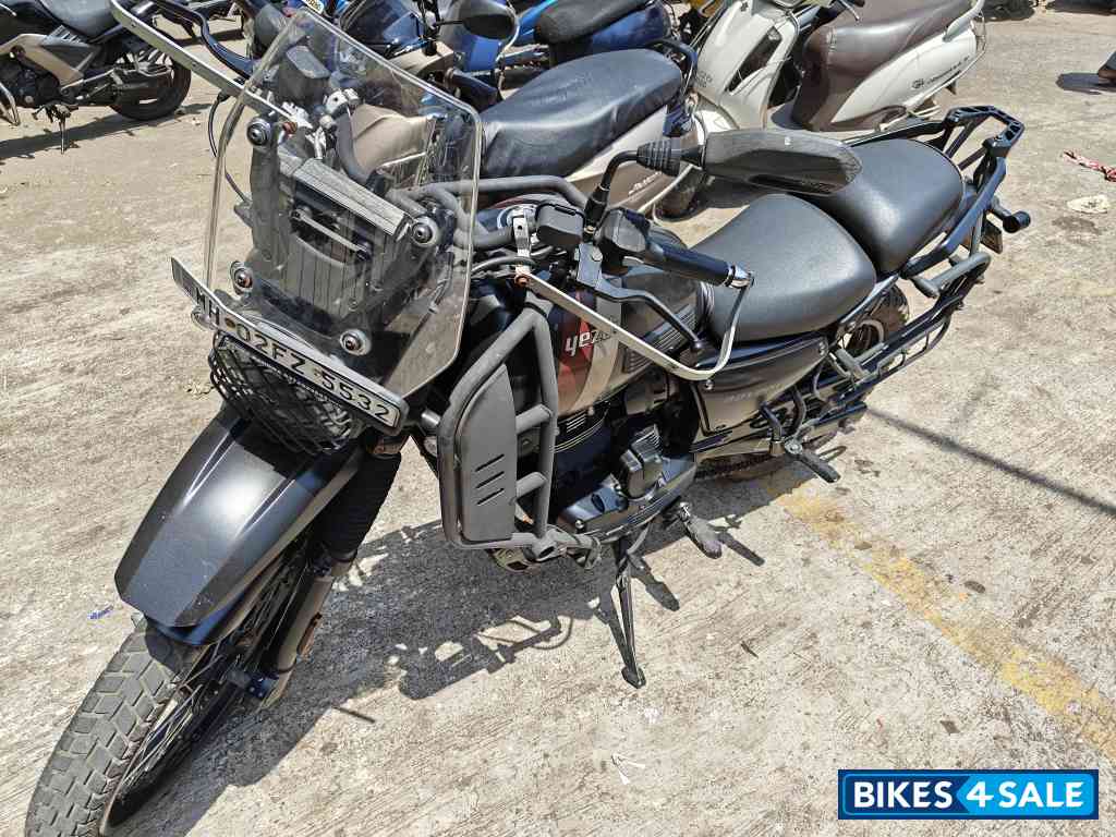 Mambo Black Yezdi Adventure Matte