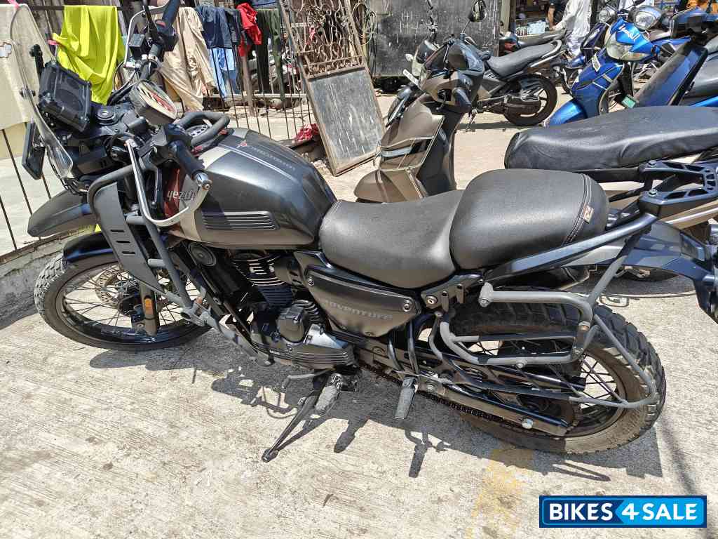 Mambo Black Yezdi Adventure Matte