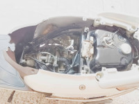 Pearl White Honda Aviator