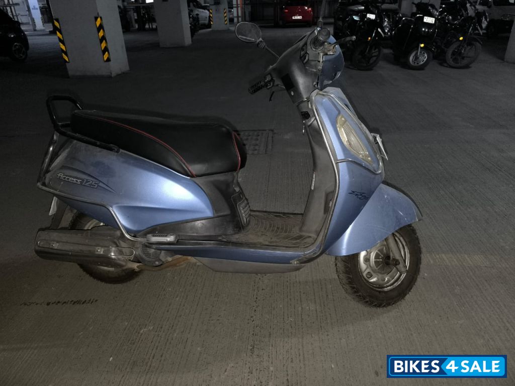 Electric Blue Suzuki Access 125