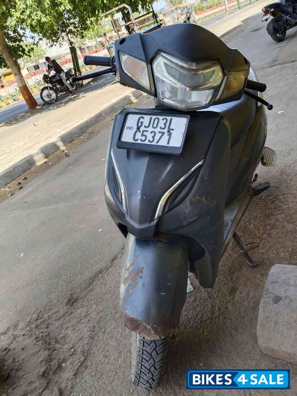 Black Honda Activa 5G