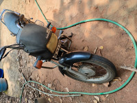 Black Orange Hero Splendor