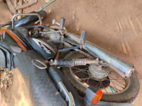 Black Orange Hero Splendor