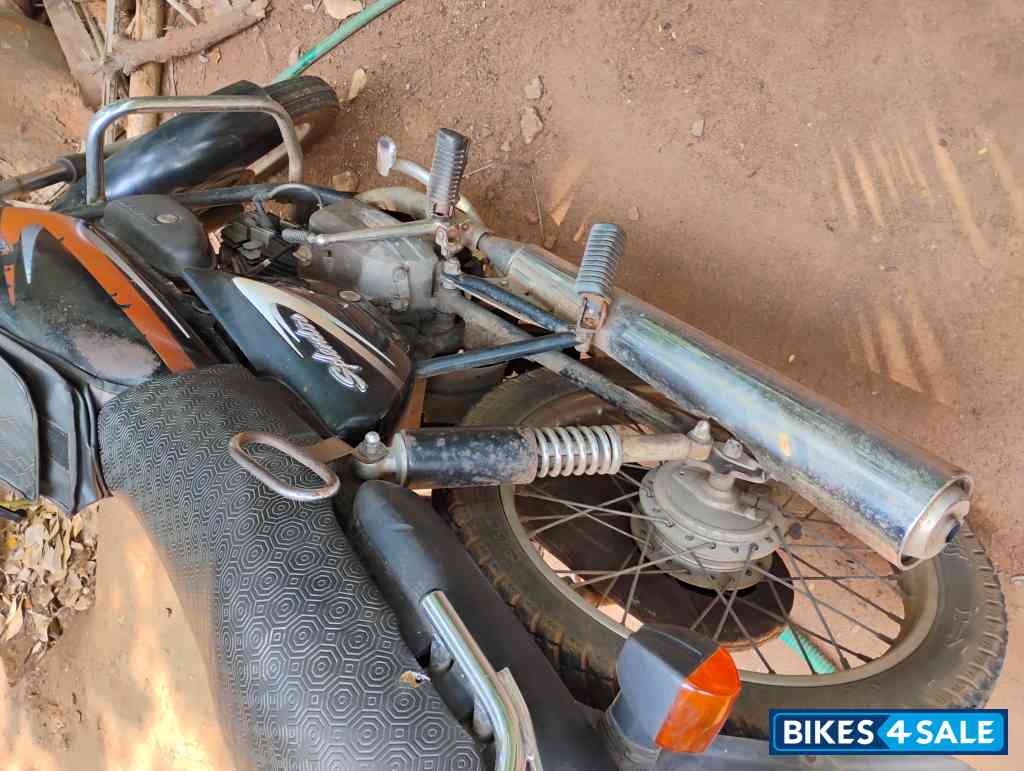 Black Orange Hero Splendor