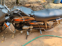 Black Orange Hero Splendor