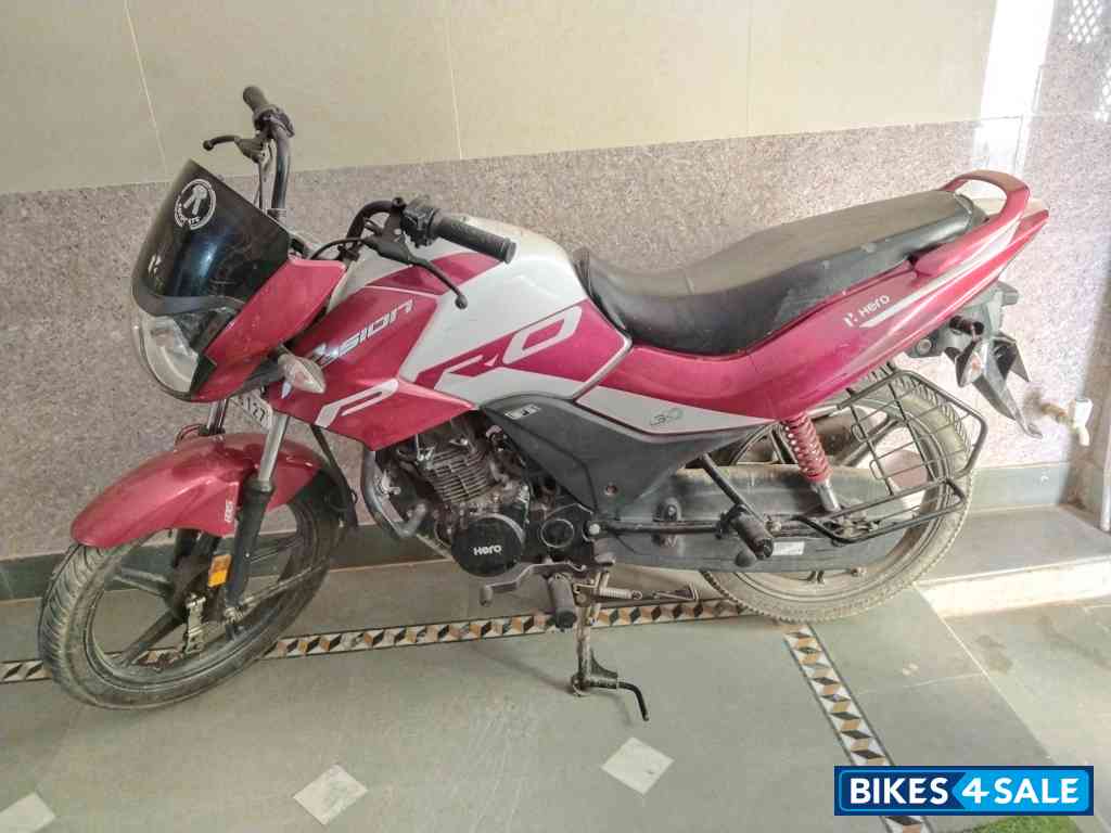 Red Black Hero Passion Pro BS6