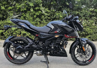 Black Bajaj Pulsar N160 Dual Channel ABS