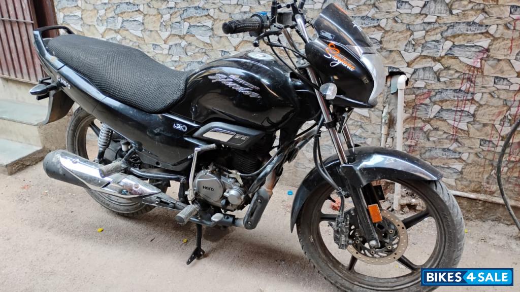 Black Hero Super Splendor Canvas Black Edition