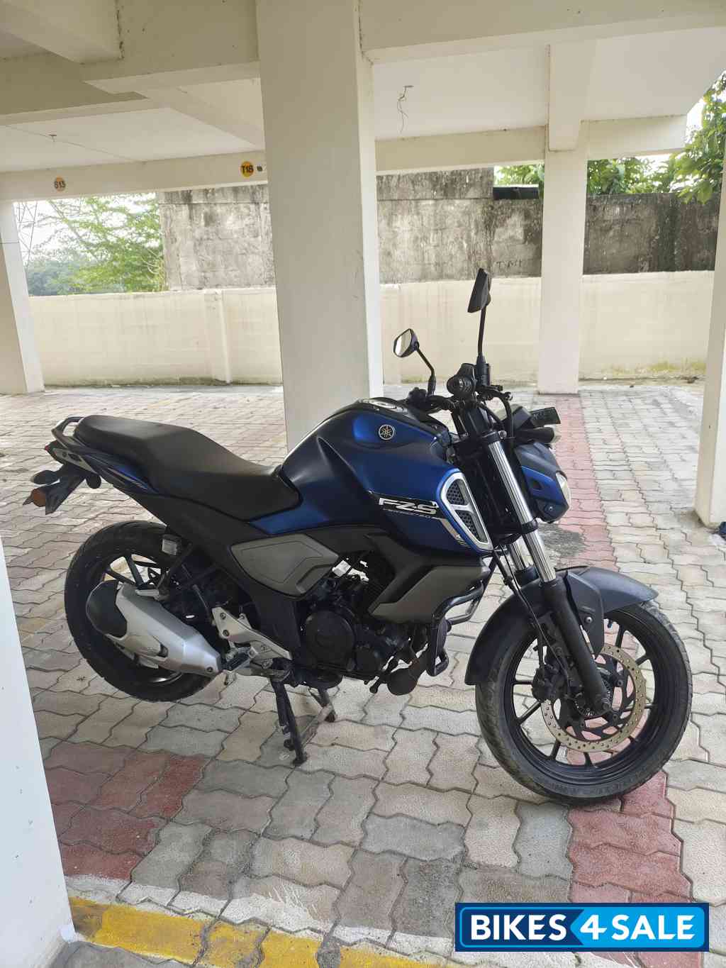 Mat Dark  Purplish Yamaha FZ-S FI V3 BS6