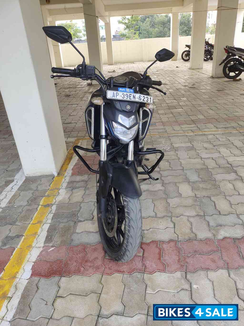 Mat Dark  Purplish Yamaha FZ-S FI V3 BS6