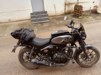 Dapper Grey Royal Enfield Hunter 350 Metro