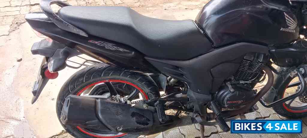 Black Honda CB Trigger