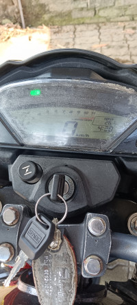 Black Honda CB Trigger