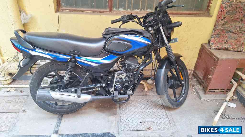 Black And Blue Bajaj CT 100