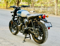 Rebel Blue Royal Enfield Hunter 350 Metro