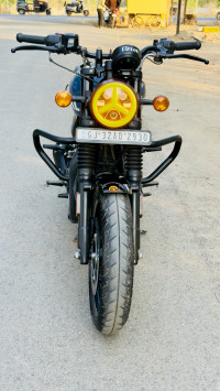Rebel Blue Royal Enfield Hunter 350 Metro