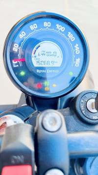 Rebel Blue Royal Enfield Hunter 350 Metro
