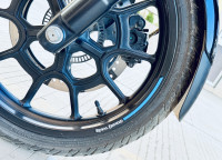 Rebel Blue Royal Enfield Hunter 350 Metro