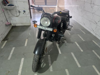 Stealth Black Royal Enfield Classic 350 Dual Channel BS6