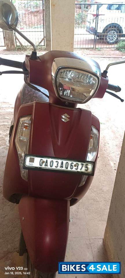 Mat Red Suzuki Access 125 Special Edition