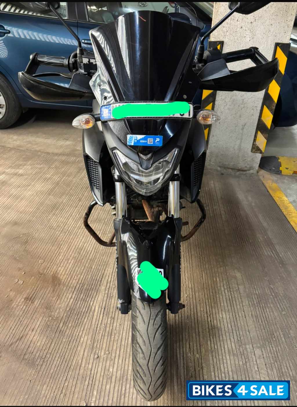 Matte Black Yamaha FZ25