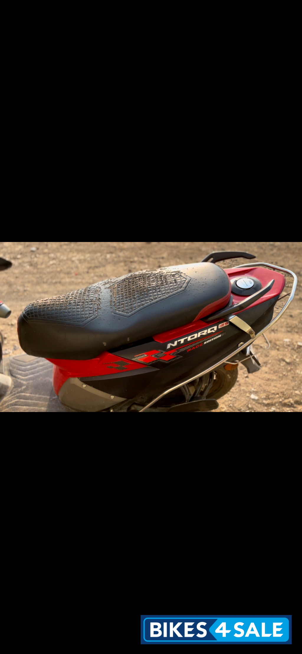 Red & Black TVS NTORQ 125 Race Edition BS6