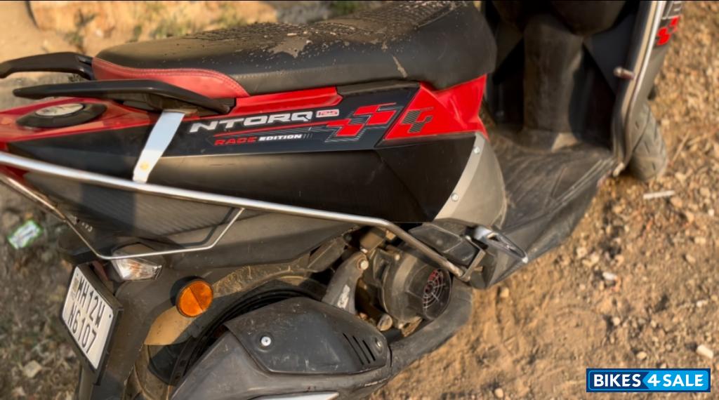 Red & Black TVS NTORQ 125 Race Edition BS6