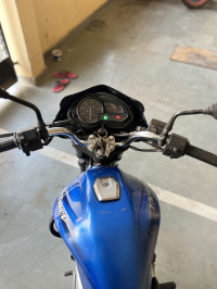 Blue Bajaj Discover 125 ST