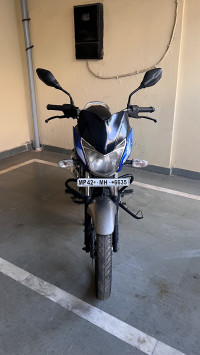 Blue Bajaj Discover 125 ST