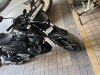 Black Yamaha FZS 25 BS6