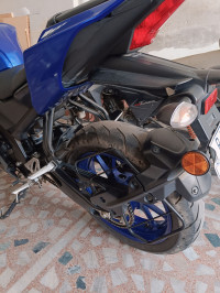 Blue Yamaha YZF R15 V3