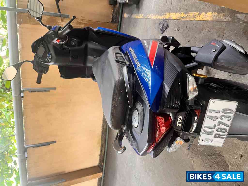 Captain America Blue TVS NTORQ Super Squad Edition