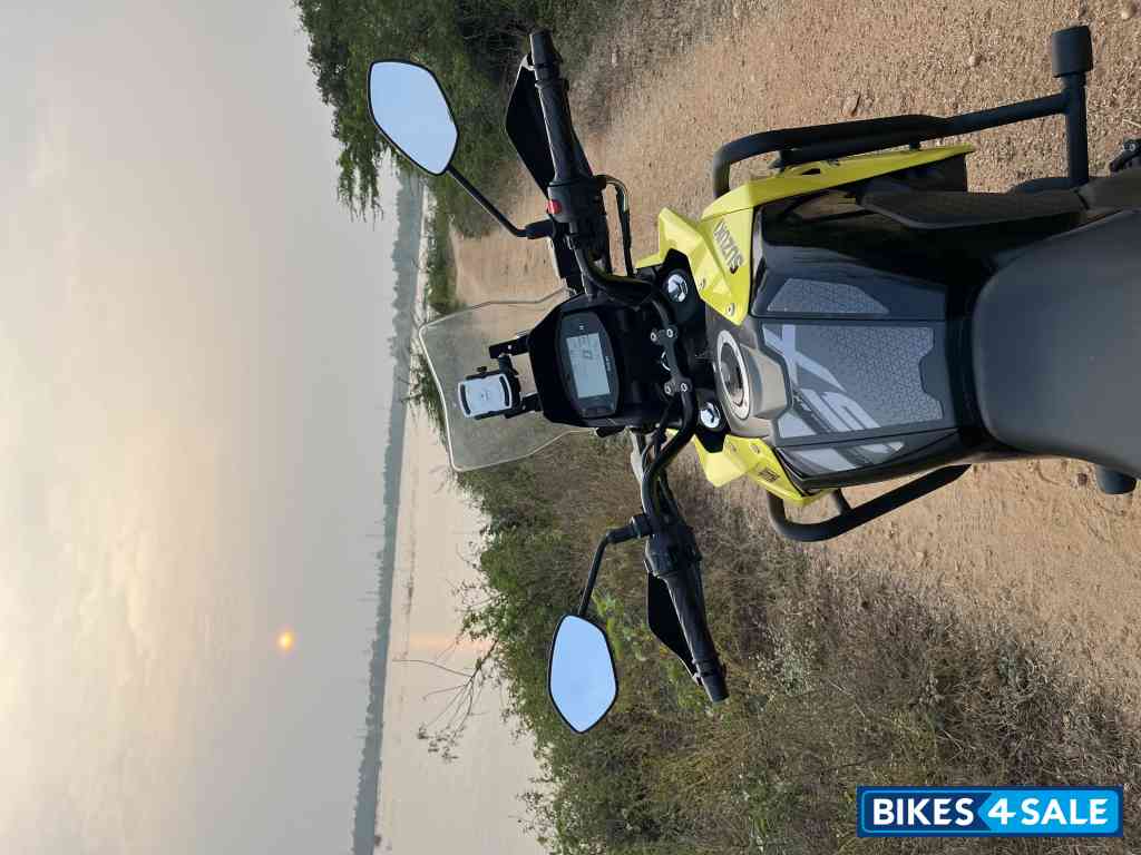 Yellow Suzuki V-Strom 250