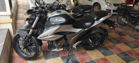 Silver Black Suzuki Gixxer 250