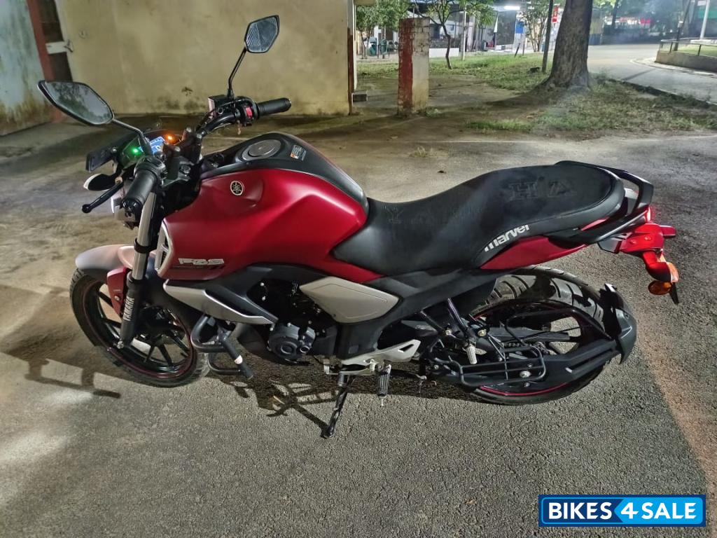 Matte Red Yamaha FZ-S FI V3 BS6