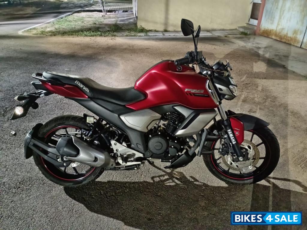 Matte Red Yamaha FZ-S FI V3 BS6