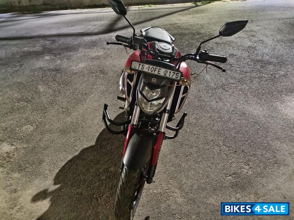 Matte Red Yamaha FZ-S FI V3 BS6