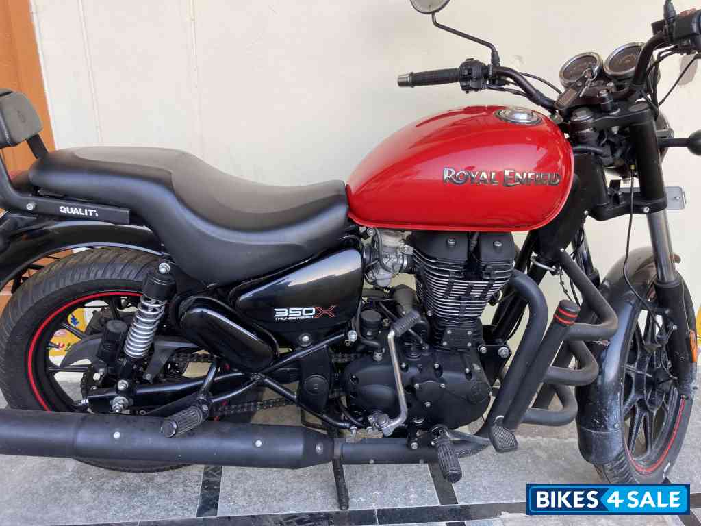 Red Royal Enfield Thunderbird X 350