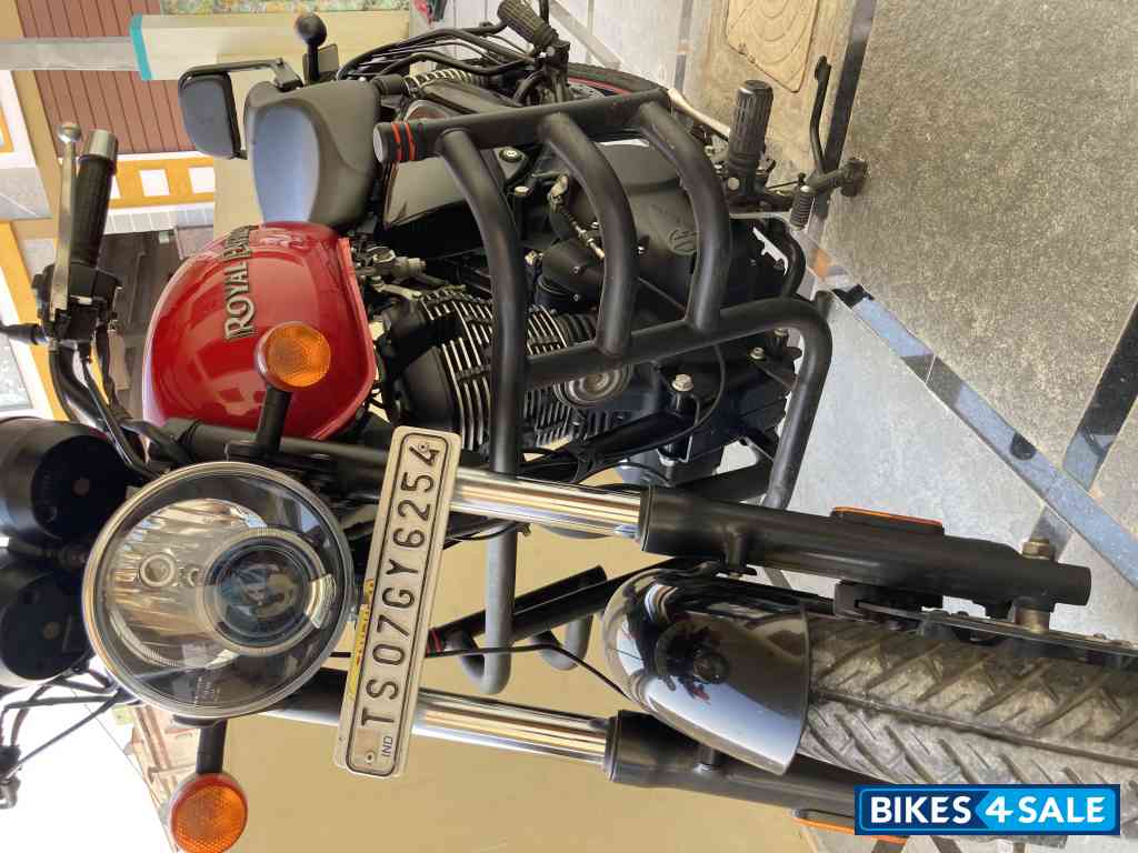 Red Royal Enfield Thunderbird X 350