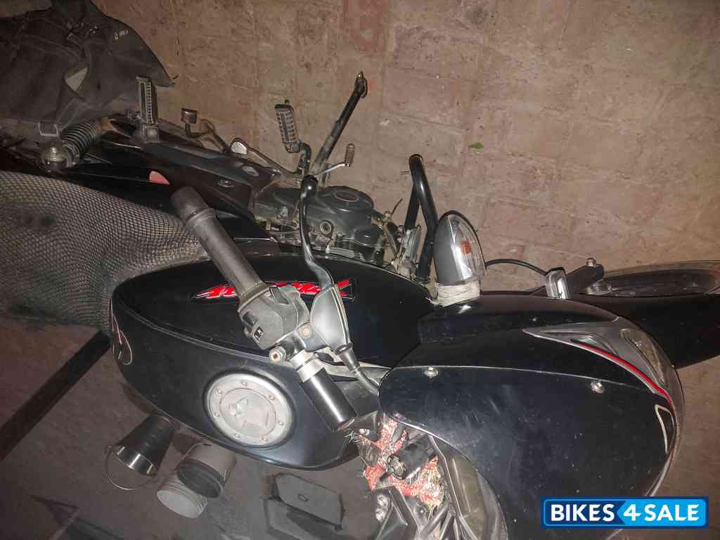 Black Red Bajaj Pulsar 150 Classic