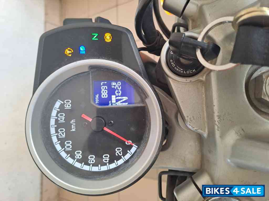 Blue Honda CB350 DLX Pro