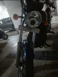 Blue Royal Enfield Thunderbird 350