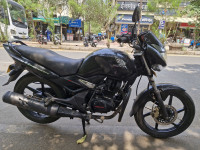 Black Honda CB Unicorn