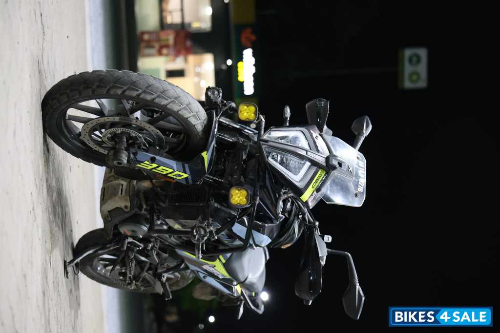 Orange KTM 390 Adventure