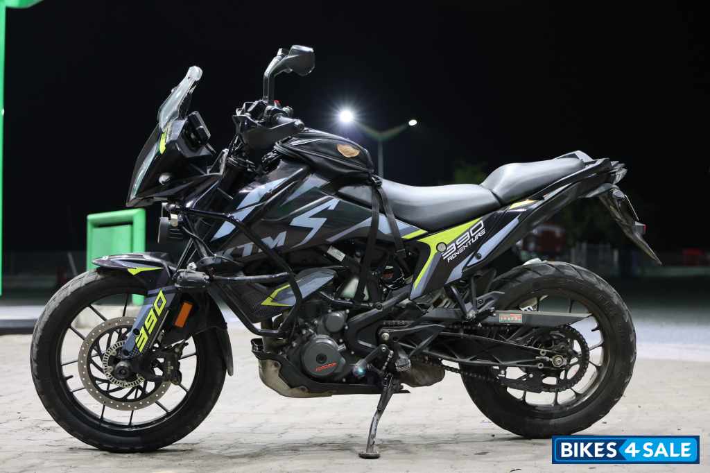 Orange KTM 390 Adventure