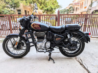 Halcyon Black Royal Enfield Classic 350 BS VI