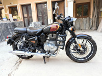 Halcyon Black Royal Enfield Classic 350 BS VI