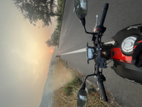 Black-red TVS Apache RTR 160 4V BS6