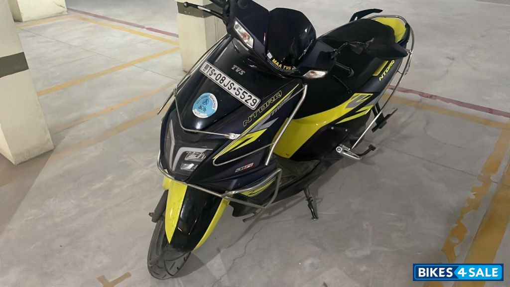 Green TVS NTORQ 125 XT